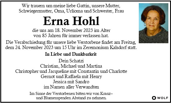 Erna Hohl